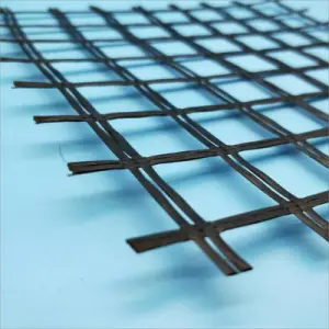 Glass fiber geogrid