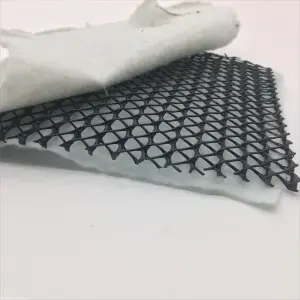 Three-dimensional composite drainage network
