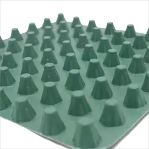 Concrete drainage board