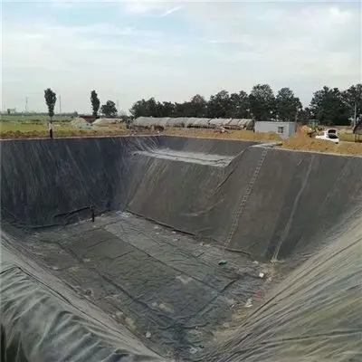 Use and construction technology of geomembrane reservoir