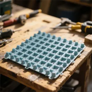 Sheet – type drainage board
