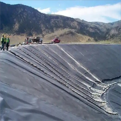 Is there a difference in the life of colored geomembrane and black geomembrane