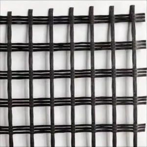 Glass fiber geogrid