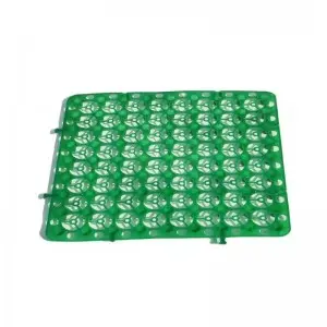 Storage and drainage board for underground garage roof