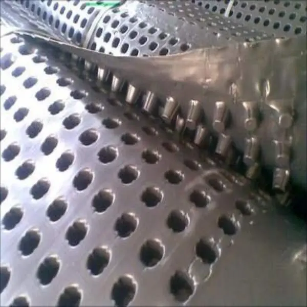 What are the raw materials of plastic drainage board
