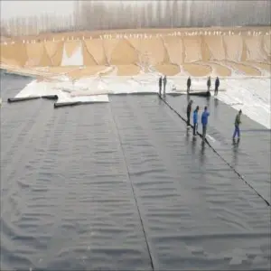 Reservoir dam geomembrane