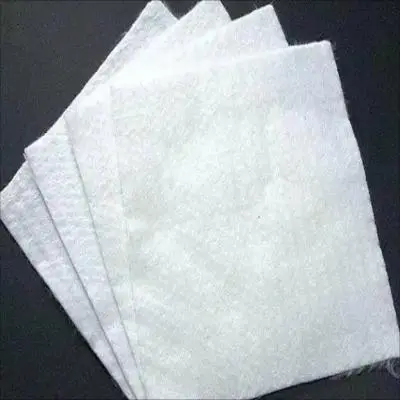Geosynthetic staple fiber needle punched nonwoven geotextile